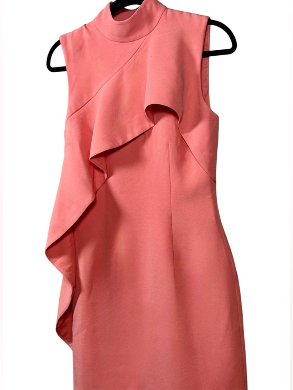 Anthropologie Asymmetrical - Keepsake Ruffle Fitted Mini Dress Size 4